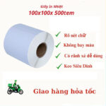 Decal nhiệt 100mm x 100mm x 500 tem