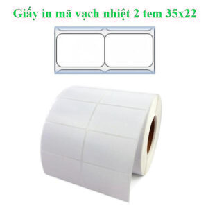 Decal nhiệt 35mm x 22mm x 25m x 2 tem