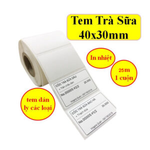 Decal nhiệt 40mm x 30mm x 25m