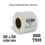 Decal nhiệt 50mm x 50mm x 25m